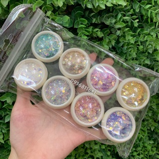 Set kim tuyến vảy cá trang trí móng nail siêu sáng đẹp