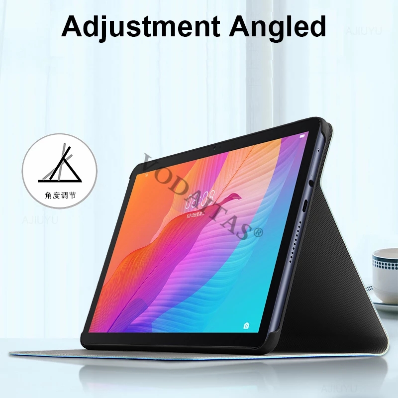 Ốp Bao Da Máy Tính Bảng Nắp Lật Thông Minh Cho Samsung Galaxy Tab A7 Lite Sm-T225 T220 Tab A 8.0 2019 T290 T295 Ốp