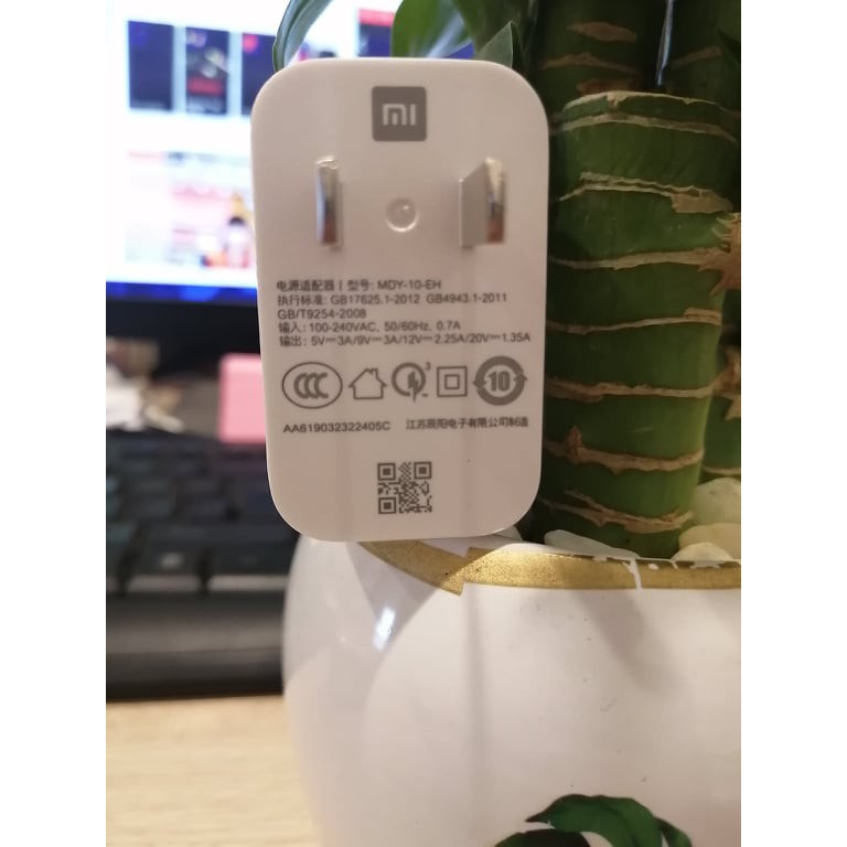 củ sạc nhanh QC 4.0 xiaomi 27w chính hãng