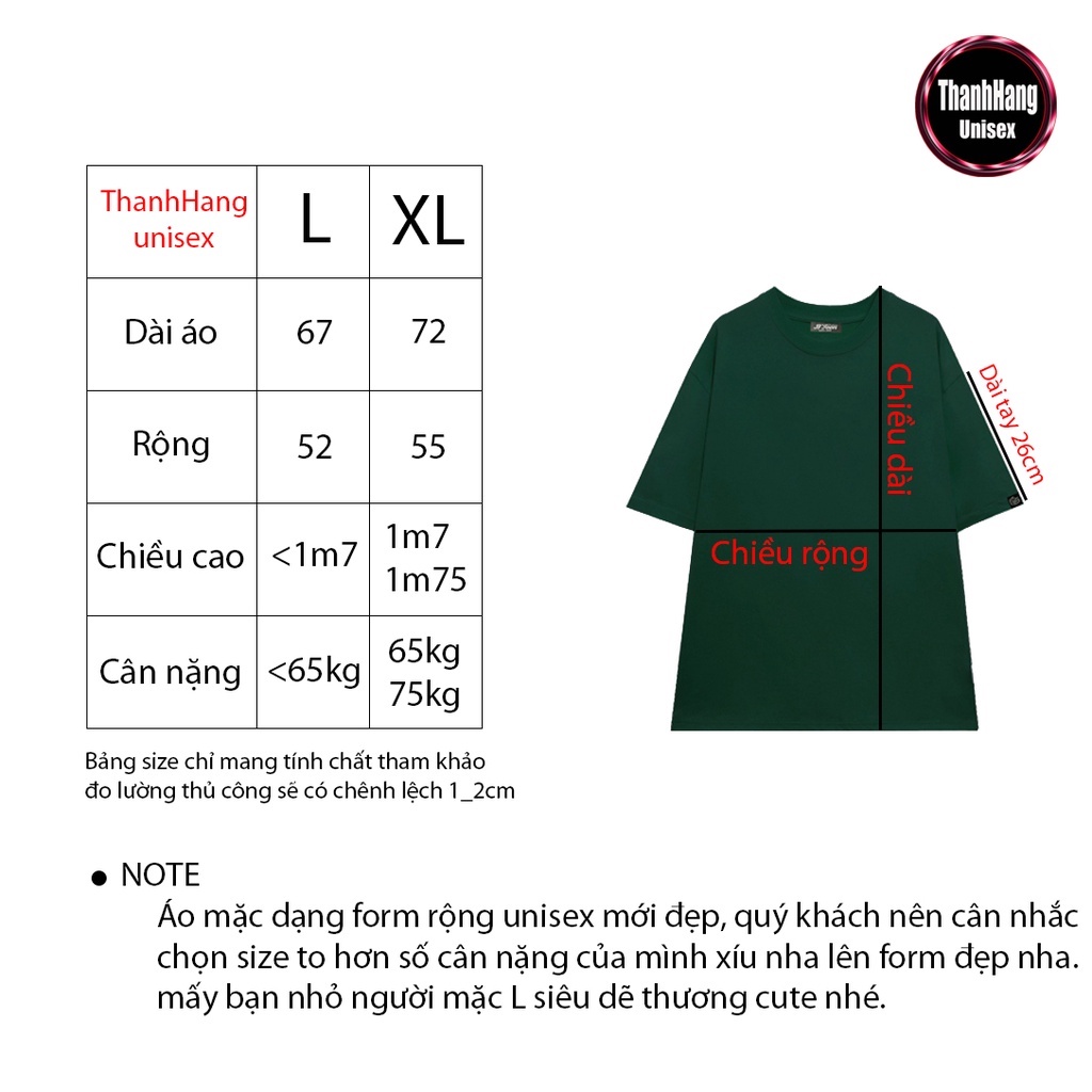 Áo thun Có sizetay lỡ Unisex HaYo