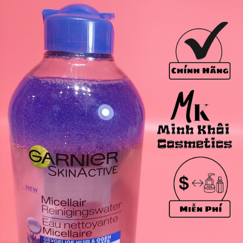 Tẩy Trang Garnier Micellar Cleansing Water 400ml (Chính hãng)