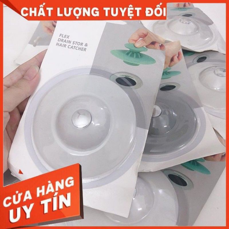 [Siêu Rẻ] Nắp chặn rác, chặn mùi hôi bồn rửa bát và bồn tắm silicon hàng xuất nhật cao cấp (Chất Lượng)