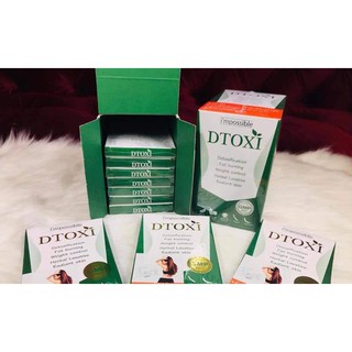 Viên uống Dtoxi giảm cân thải độc đẹp da 1 Vĩ