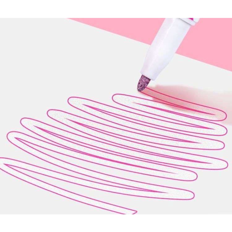 Bút outline kim tuyến⚡COMBO 3 BÚT⚡có nét viền chữ sẵn outline marker nổi bật, bút kim tuyến ghi nét viền