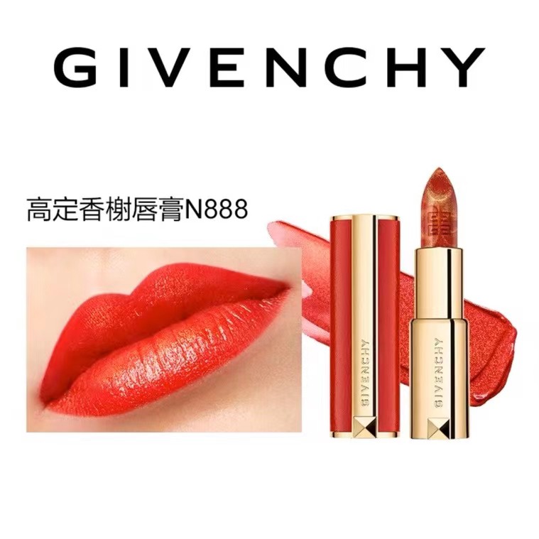 (Hàng Mới Về) Son Môi Givenchy 2021 Màu Đỏ Đẹp Mắt 888 # | BigBuy360 - bigbuy360.vn