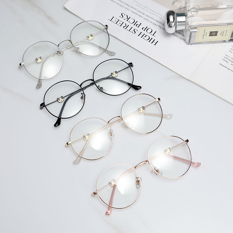 ✴Han edition tide female students prevent myopia glasses blue glass frame anti-radiation web celebrity flat lens can match the restore ancient ways | BigBuy360 - bigbuy360.vn