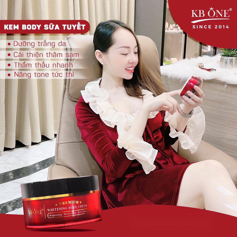 Kem body sữa tuyết KBONE size lớn 200g