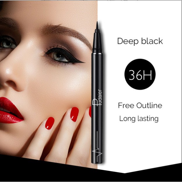 Bút kẻ mắt Pudaier màu đen cá tính 2.5g | BigBuy360 - bigbuy360.vn
