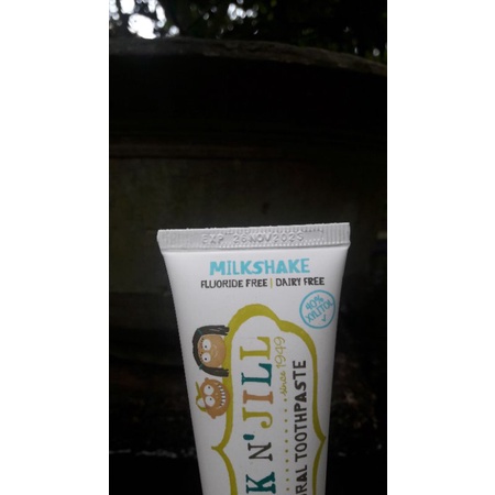 Kem đánh răng hữu cơ cho bé Jack N’ Jill Natural Toothpaste 50g