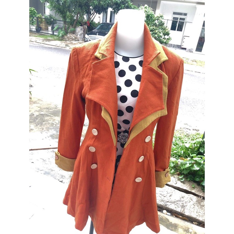 áo khoát dạ màu cam combo 3 ngẫu nhiên