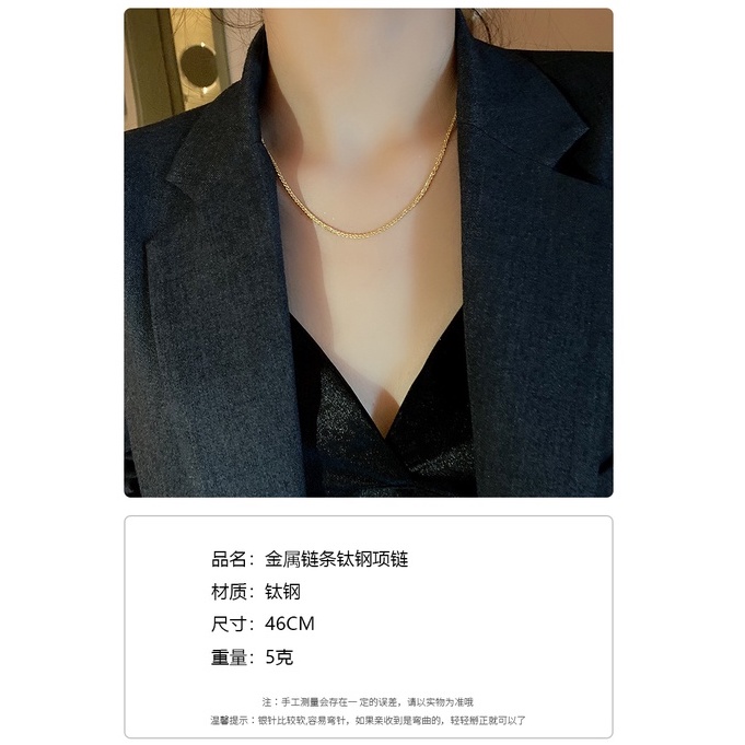 DREJEW Dây Chuyền Kim Tuyến Lấp Lánh Thời Trang Dành Cho Nữ