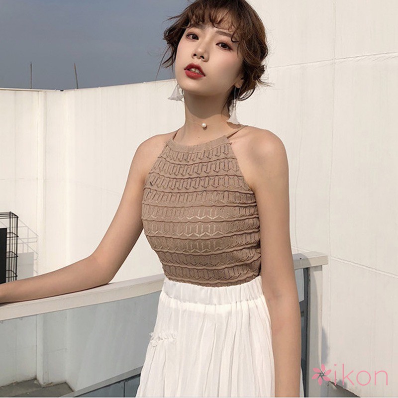 Áo Tank Top Dệt Kim Màu Sắc Thanh Lịch