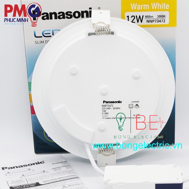 Đèn led âm trần Panasonic, dòng Neo Slim, nhiều công suất, mã NNP7 - hàng chính hãng