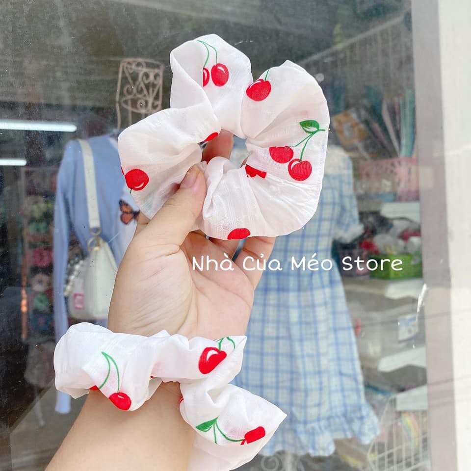 Dây Buộc Tóc SCRUNCHIES chọn mẫu theo số [Nhà Của Méo Store]