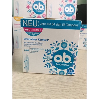 Lẻ 1 chiếc Tampon O.b ( băng vệ sinh dạng ống )