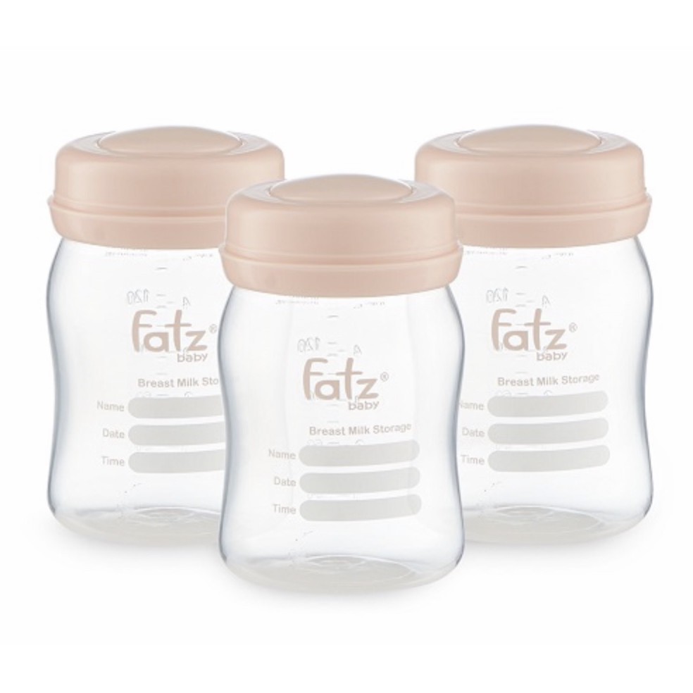 Bộ 3 bình trữ sữa 150ml Fatz Baby FB0120N