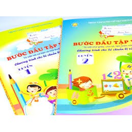 Tập Bước đầu Tập Viết - Vở mầm non tô chữ Ánh Dương