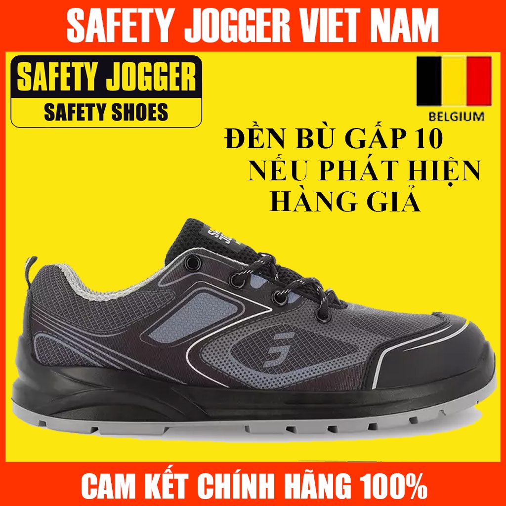 [CHÍNH HÃNG] Giày Bảo Hộ Lao Động JOGGER CADOR GREY