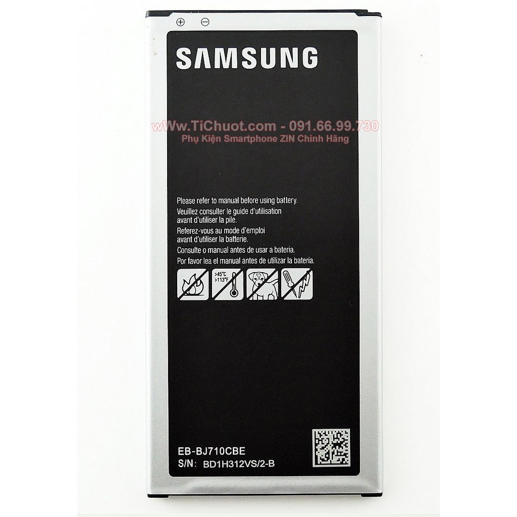 Pin Galaxy J7 2016 EB-J710CBE 3300mAh ZIN Chính Hãng