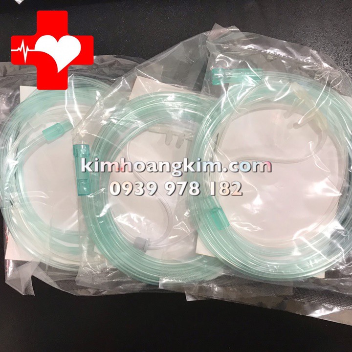 Dây thở oxy 2 nhánh Greetmed đủ size đã tiệt trùng