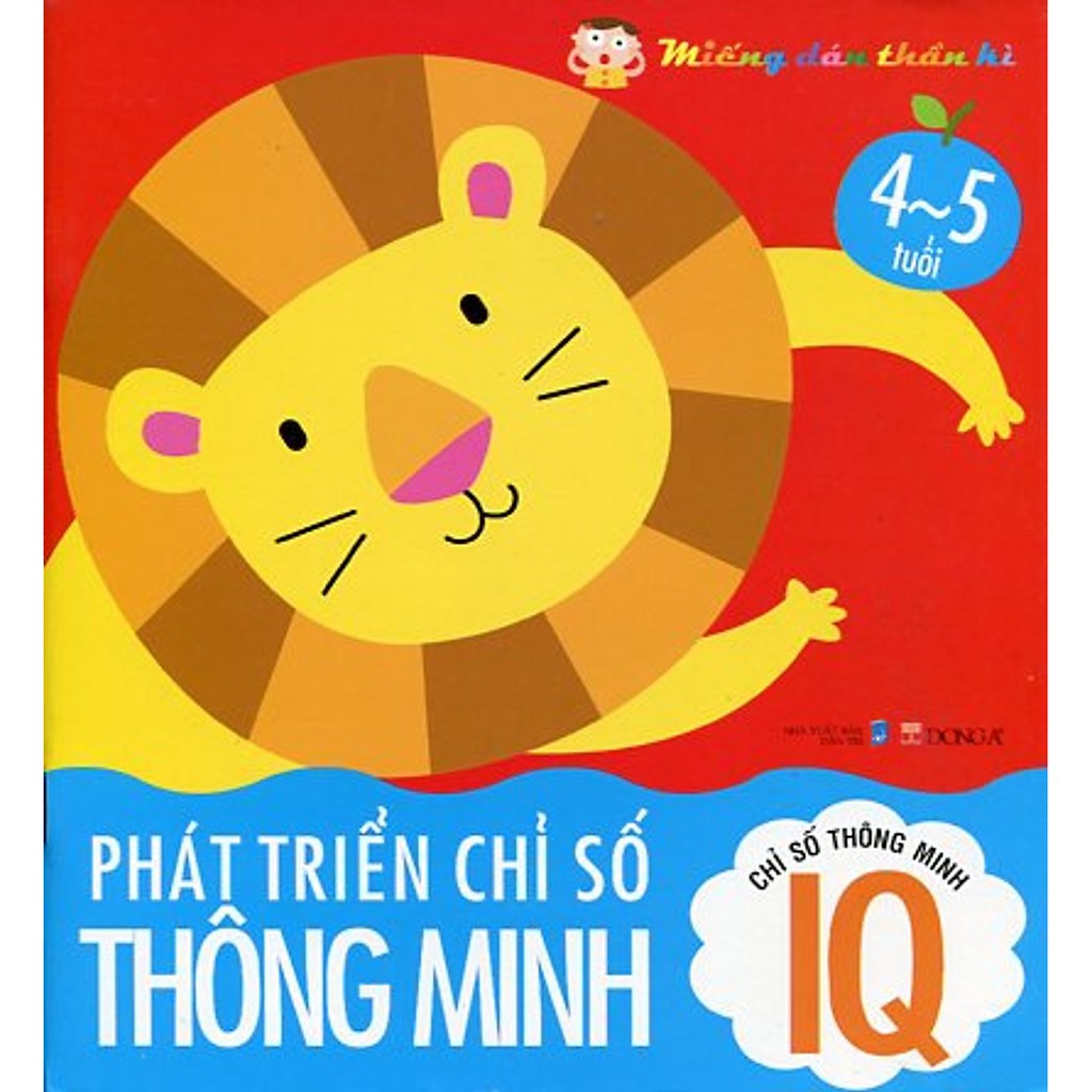 Sách - Phát triển chỉ số thông minh IQ 4-5 tuổi