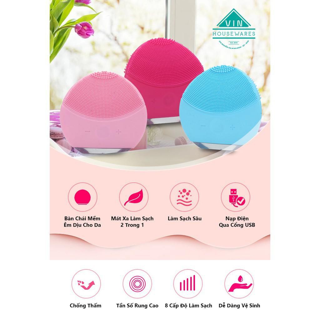 máy rửa mặt cầm tay FOREO luna mini 2 cho làn da khỏe mạnh tươi trẻ