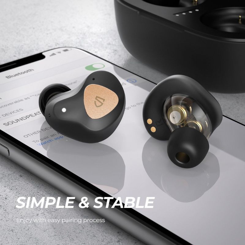 [BH 12 THÁNG] Tai Nghe True Wireless In-ear SoundPEATS Truengine 3 SE Bluetooth V5.0