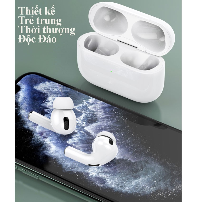 Tai Nghe Không Dây kiểu dáng A.I.R.PODS chính hãng SD DESIGN AP TWS định vị đổi tên, kết nối Bluetooth,âm thanh cực chất | BigBuy360 - bigbuy360.vn