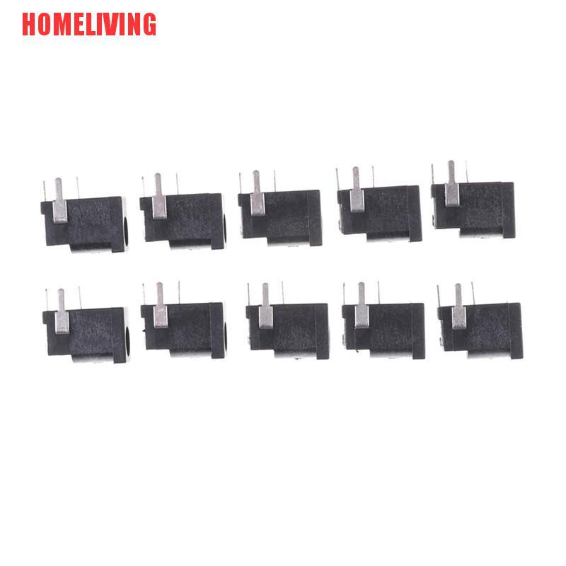 Bộ 10 Đầu Cắm Nguồn Dc 3 Pin 3.5mm X 1.3mm