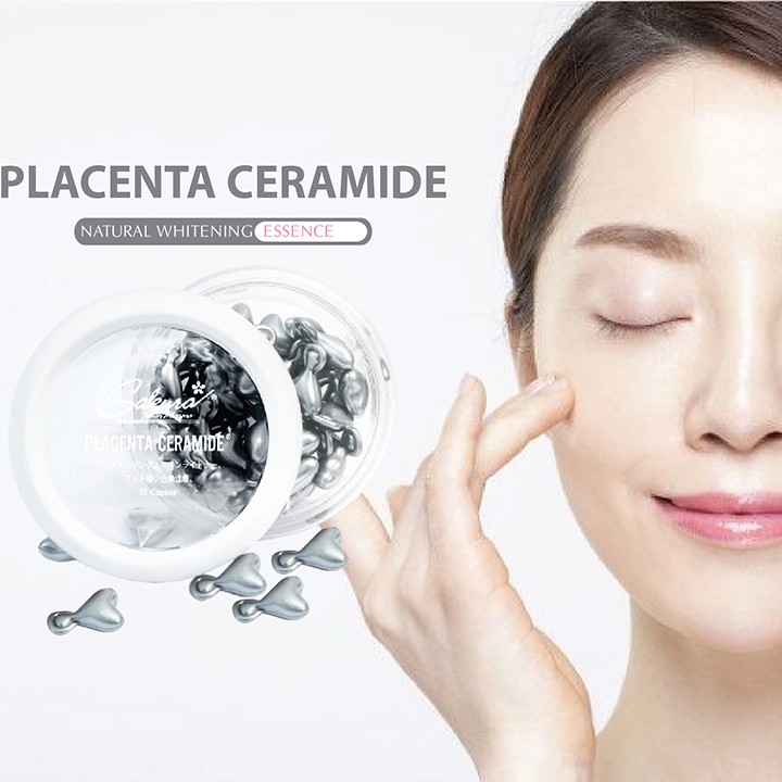 Serum Dưỡng Trắng Chống Lão Hóa Nhau Thai Cừu SAKURA APAN PLACENTA CERAMIDE