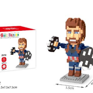 Xếp hình lego mini Marvel