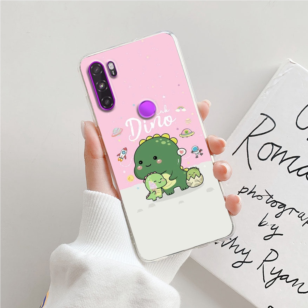 [HOT]ỐP VSMART ACTIVE 1 - ACTIVE PLUS - ACTIVE 3 , IN HÌNH KHỦNG LONG CHIBI SIÊU DỄ THƯƠNG.