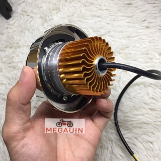 Đèn pha led bi cầu mắt quỷ 7 màu (pha mắt cú)