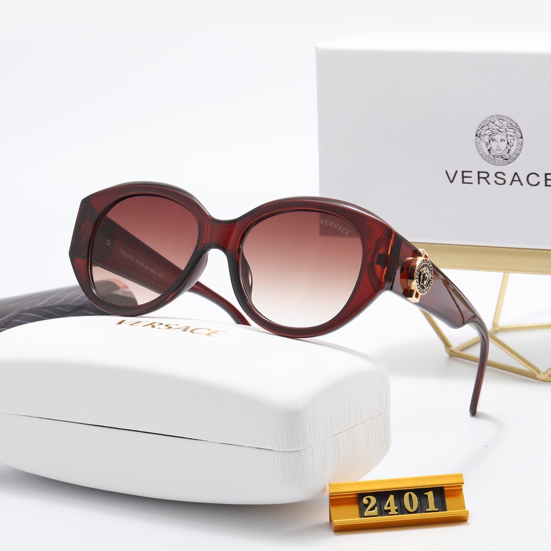 Versace Kính râm 2021 kính chống tia UV phân cực mới của nam và nữ