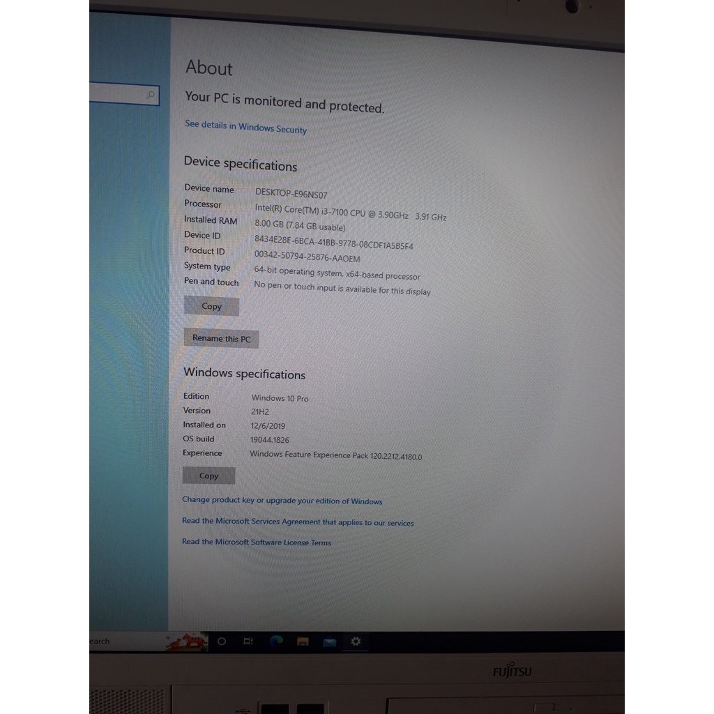 Máy All In One  Fujitsu K557 hàng Nhật màn 24 FullHD IPS màu siêu đẹp