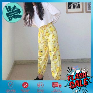 💥Giá Sốc💥 QUẦN NỮ HỌA TIẾT HOẠT HÌNH 💎FREE SHIP💎 QUẦN DÀI NAM NỮ CHẤT LIỆU COTTON THOÁNG MÁT