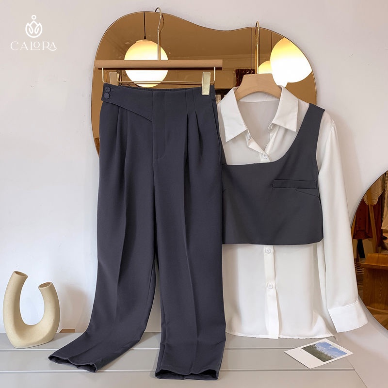 Quần Baggy Bigsize Nữ 60 -100KG Calora siêu xinh , Chất Tuyết Mưa Mền Mịn , Lưng Chun - MÃ QA138