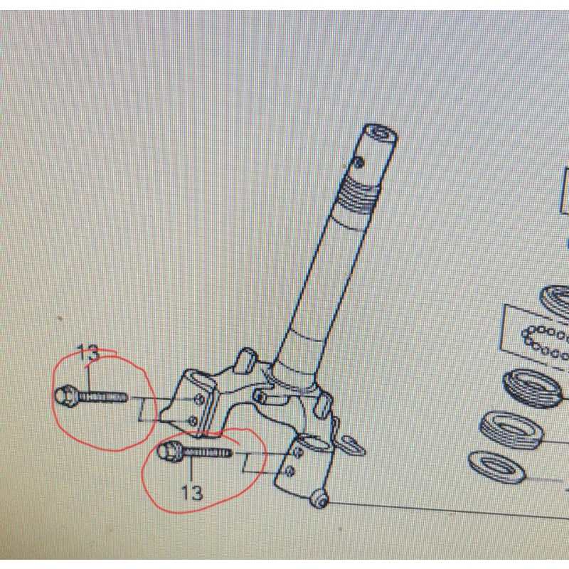 Bu lông 10x45 Honda