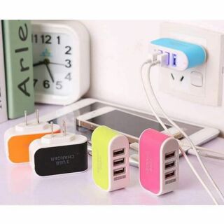 Củ sạc 3 cổng usb đa năng