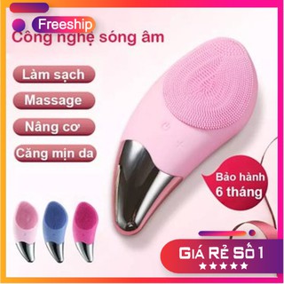 Máy rửa mặt Nâng Cơ Sonic🎁Freeship🎁Thẩm Thấu Dưỡng Chất,Nâng Cơ,Matxa Và  Rửa Sạch Chân Lông ⭐Bảo Hành 6 Tháng⭐