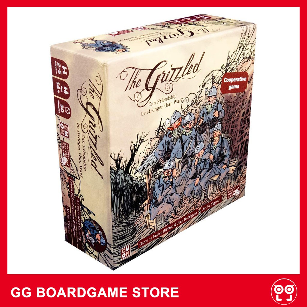 Trò chơi The Grizzled - Board Game Chiến Thuật Phối Hợp