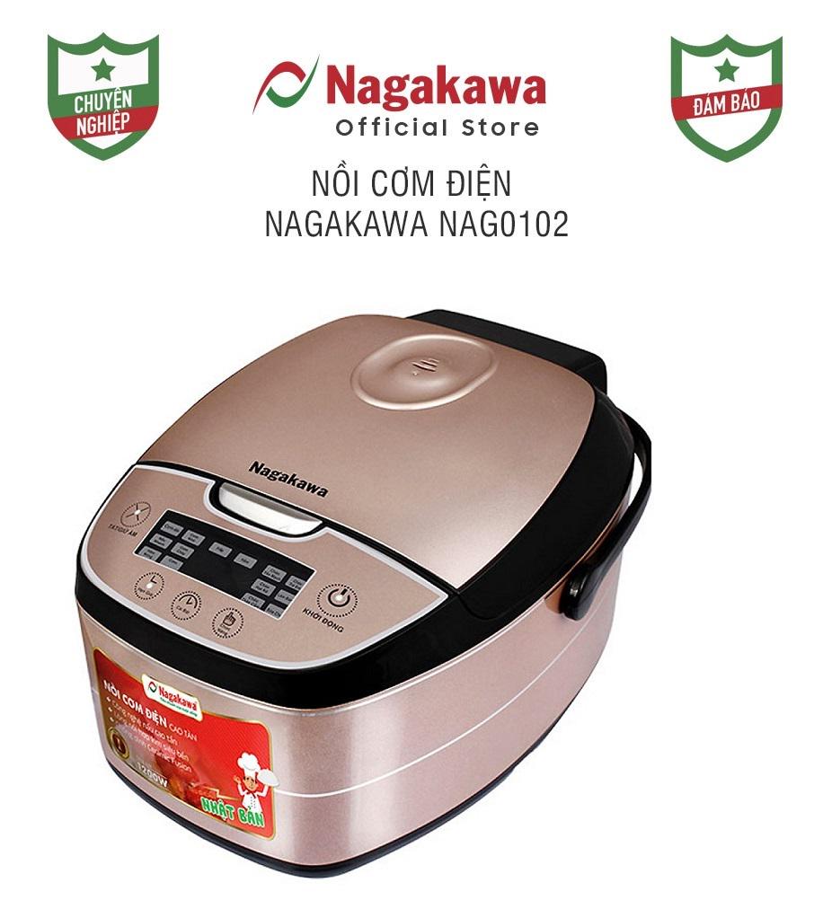 Nồi cơm điện cao tần Nagakawa NAG0102(đen)