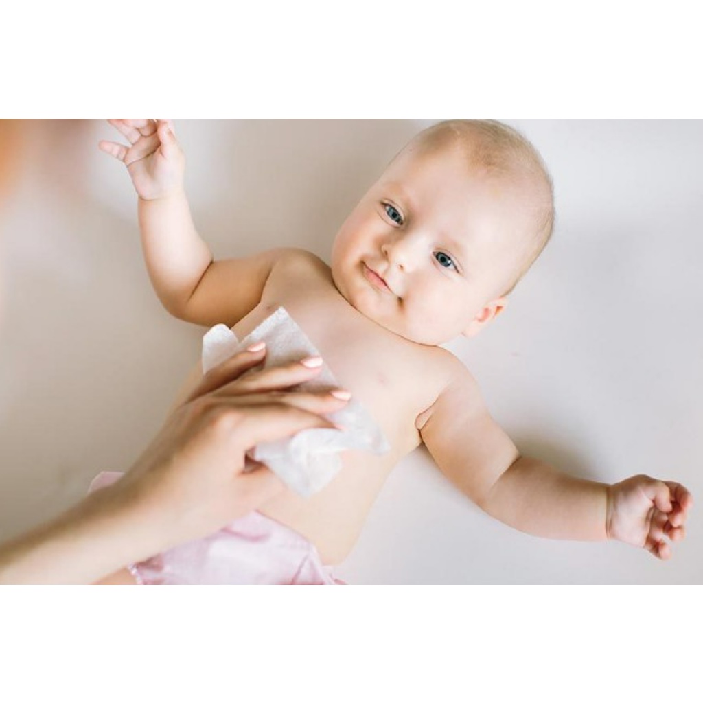 Khăn ướt baby thiên phúc, giấy ướt không mùi, không cồn, an toàn tuyệt đối