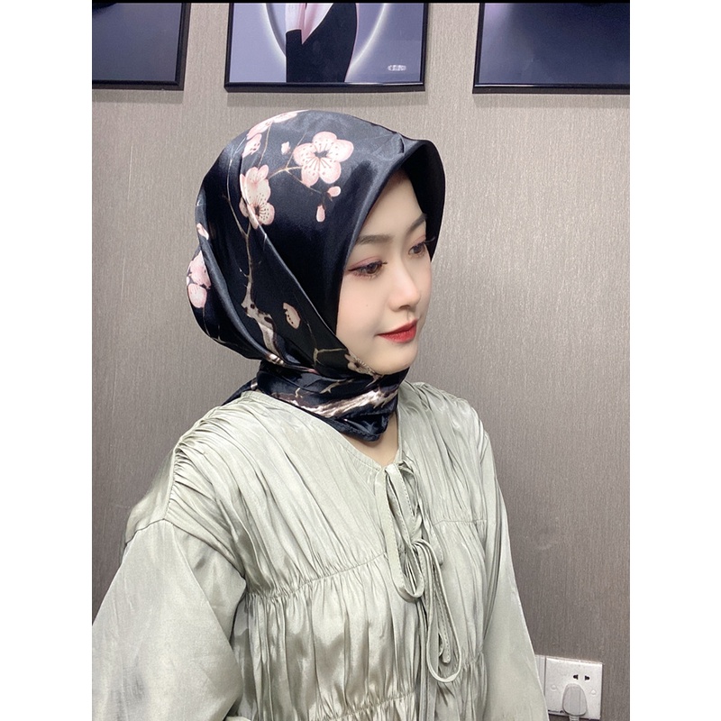 Khăn Choàng Vuông 90CM(35.4inch) WJ1003-01 Thời Trang Cho Nữ