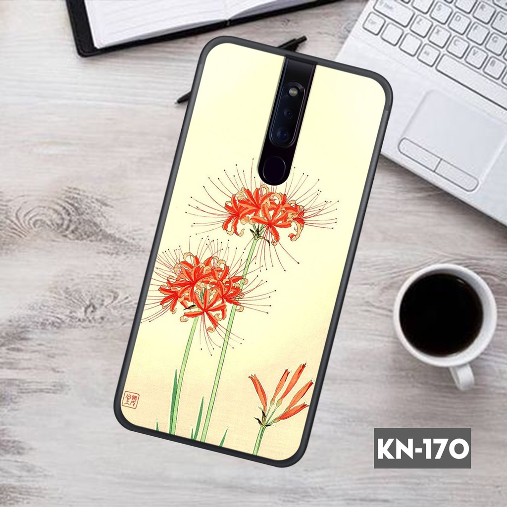 Ốp in kính uv chibi hình cô nàng cá tính cho dòng điện thoại opop f11pro