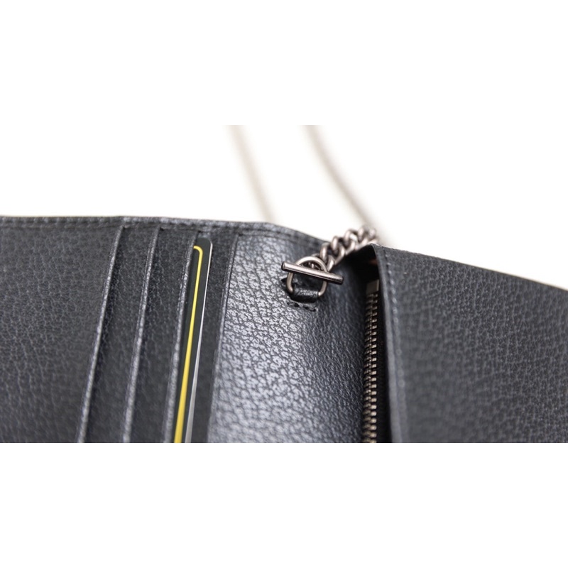 Ví clutch Gucci 3 màu mới dáng đẹp kèm dây đeo chéo size 19cm