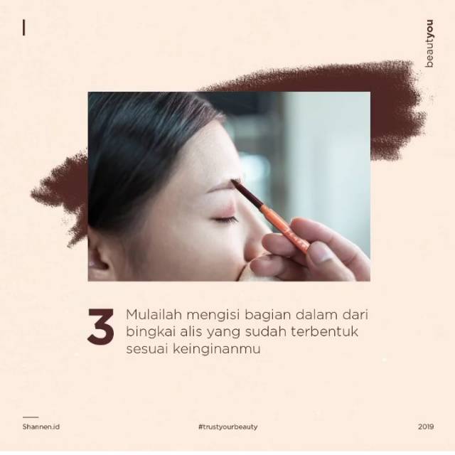 (Hàng Mới Về) Chì Kẻ Lông Mày Shannen Kèm Cọ Tiện Dụng | BigBuy360 - bigbuy360.vn