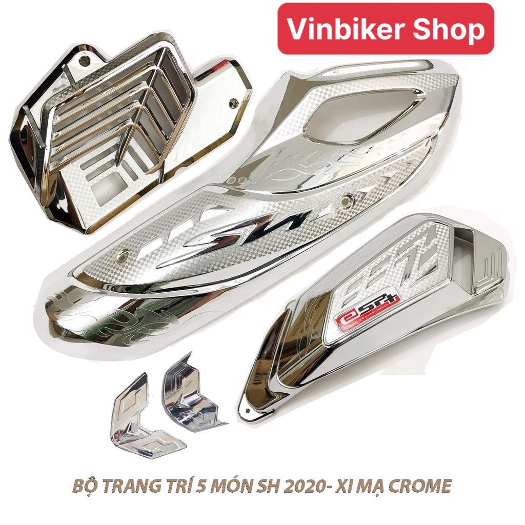 Ốp Sh 2020 - 2023 Xi Crom Cao Cấp