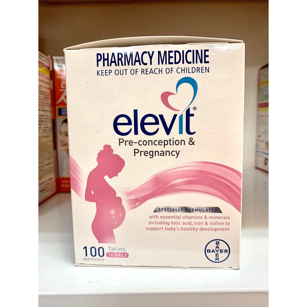 ELEVIT VITAMIN TỔNG HỢP cho bà bầu 100 viên