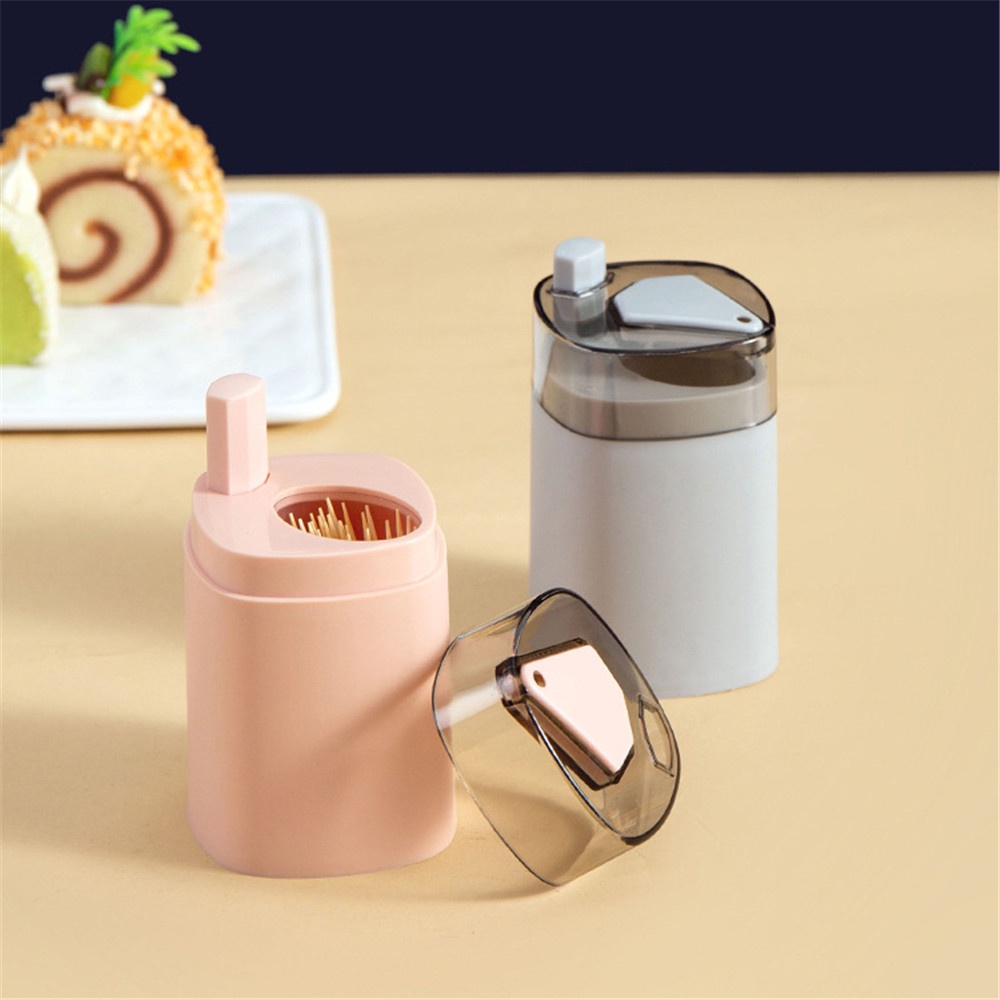 Hộp Đựng Tăm Xỉa Răng Tự Động Thiết Kế Đơn Giản Tiện Dụng Cho Gia Đình Giá Đỡ